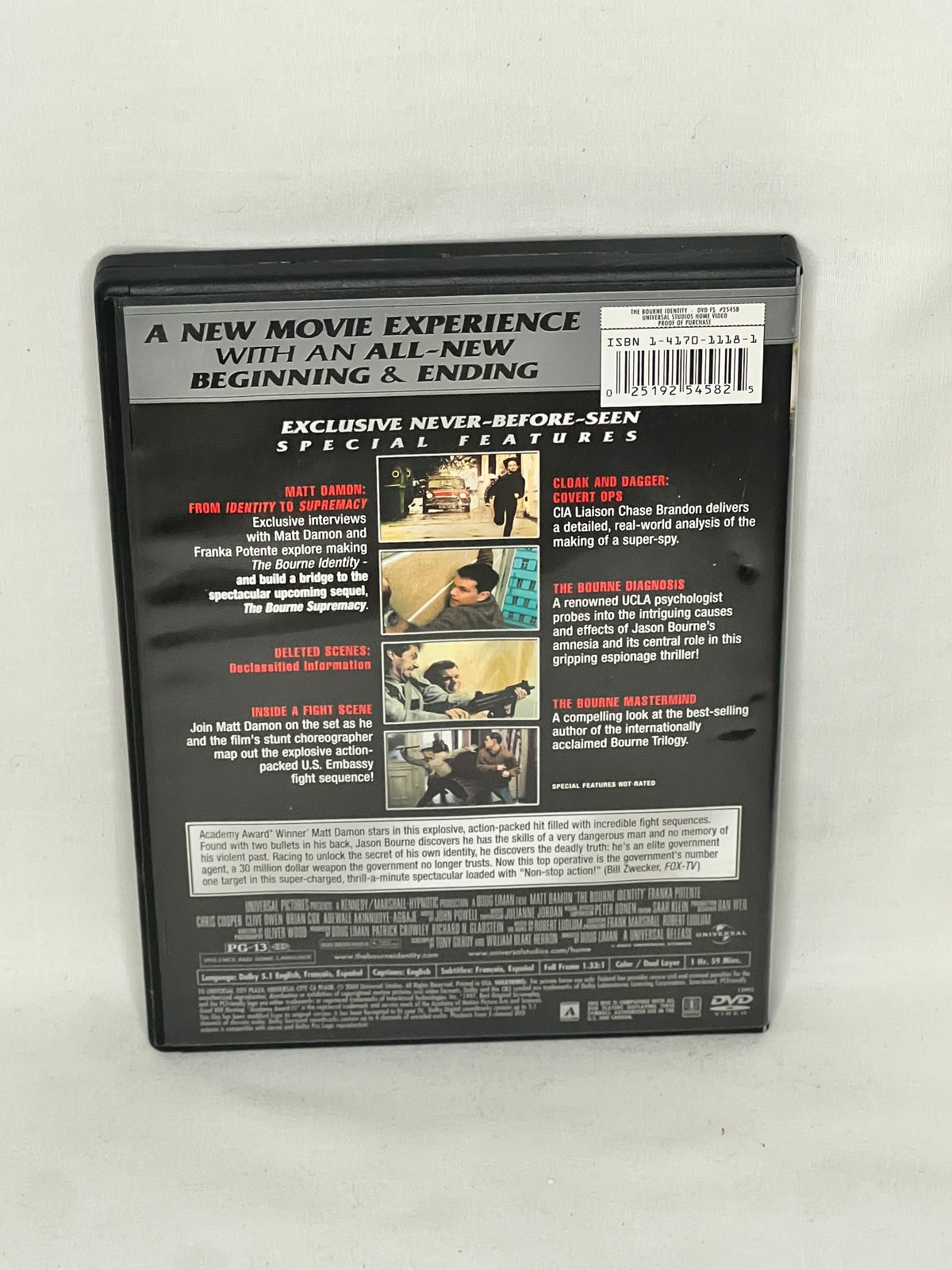 Bourne Identity Extended Edition