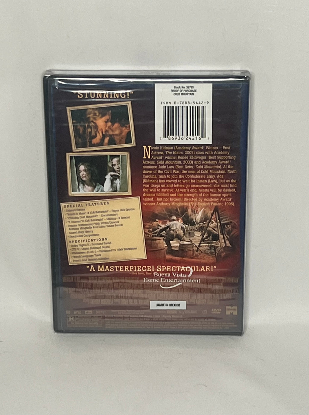Cold Mountain Sealed