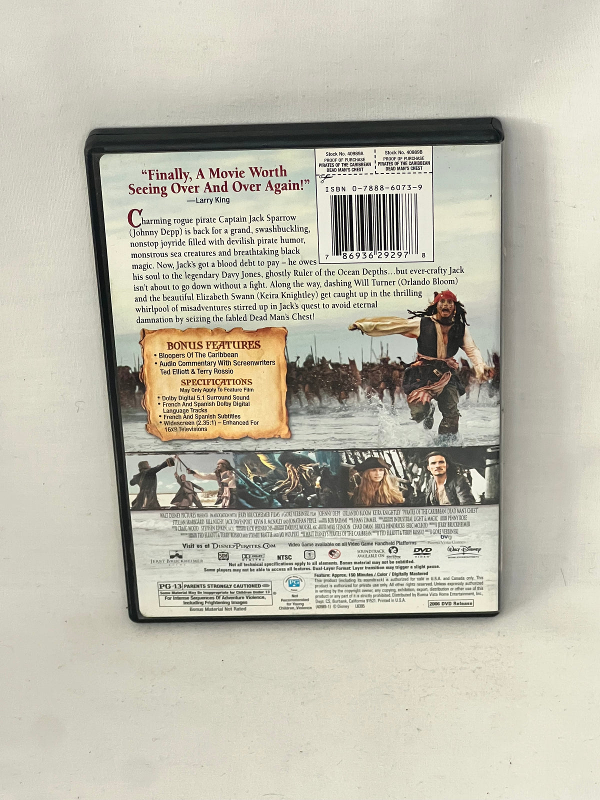 Pirates of the Caribbean Dead Man’s Chest