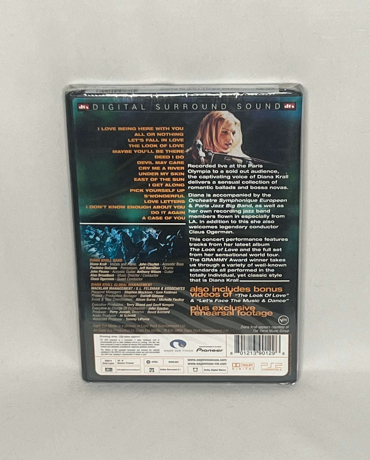 Diana Krall Live in Paris Sealed