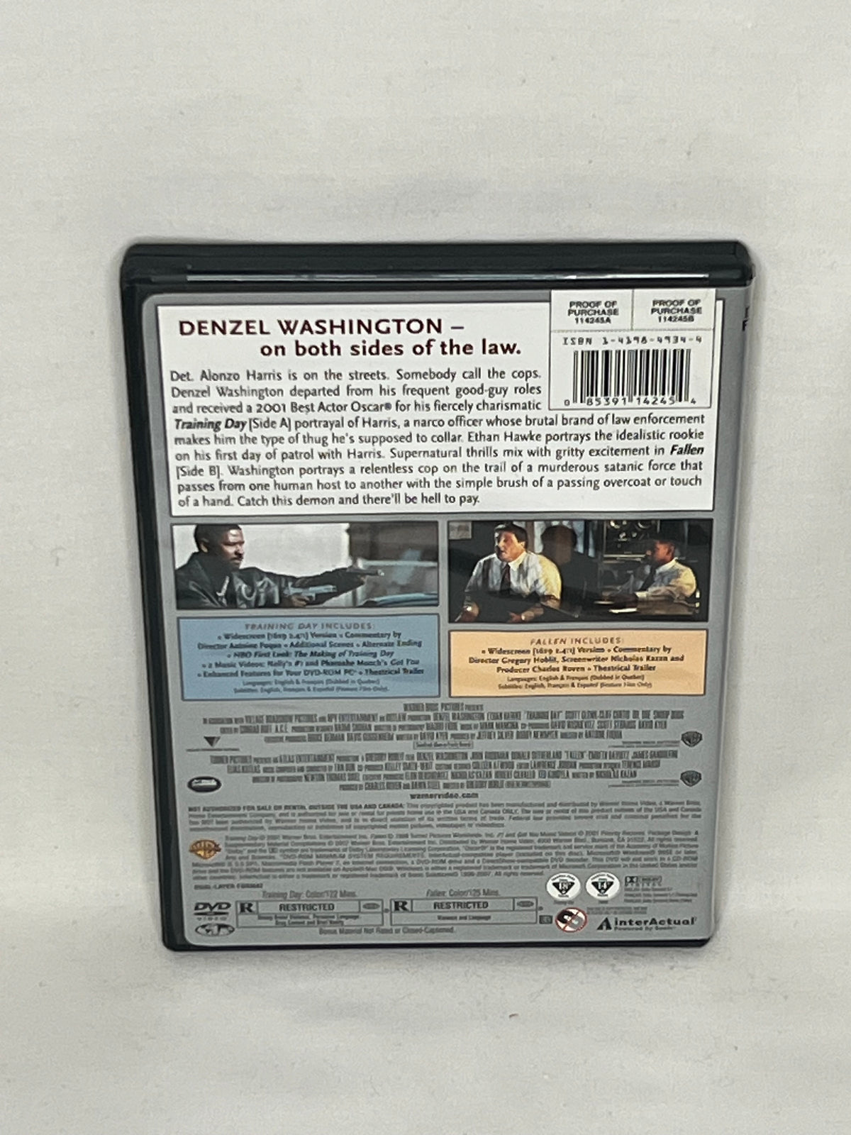 Denzel Washington Double Feature: Training Day and Fallen