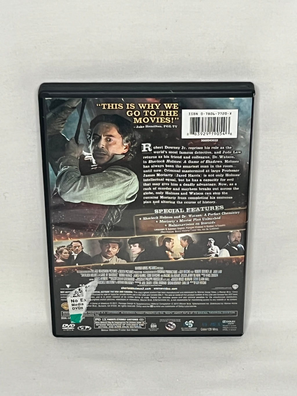 Sherlock Holmes A Game of Shadows